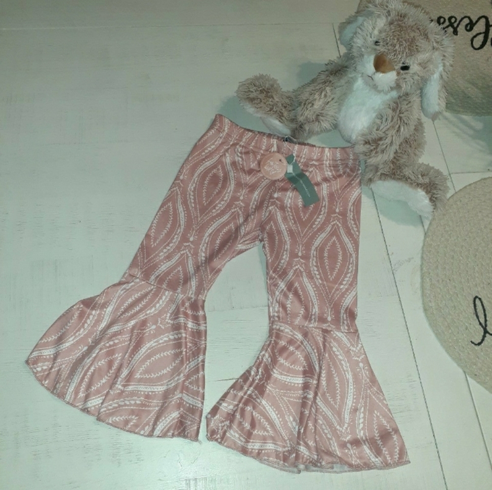 FOR JESSICAPE228Bailey's Blossoms toddler bell bottoms